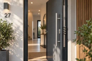 puerta seguridad adecuada